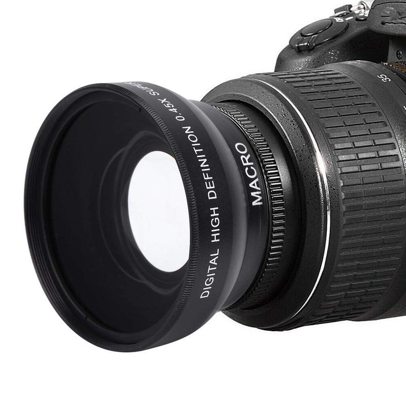 Serounder عدسة ماكرو بزاوية عريضة عالية الدقة بتكبير 0.45X لتركيب كاميرا 49mm - Image 2